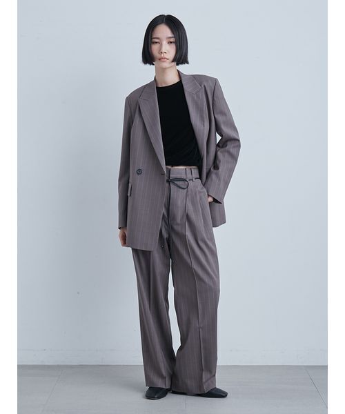 フロッキーチュールねじりTシャツ（Tシャツ/カットソー）｜MIESROHE