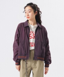 BEAMS BOY ビームスボーイ オーバーサイズ ナイロン ワーク ジャケット 13180318611_C_1.jpg