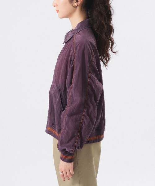 BEAMS BOY（ビームスボーイ）の「バーシティー ブルゾン（ブルゾン・レディース・グレー/パープル・ONE SIZE）」の16枚目の写真