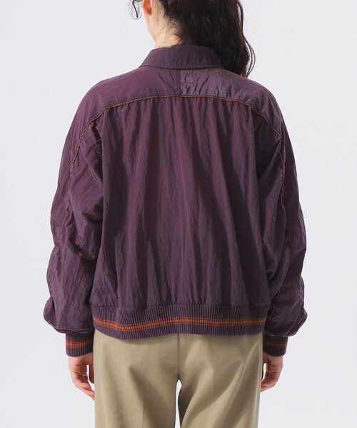 BEAMS BOY（ビームスボーイ）の「バーシティー ブルゾン（ブルゾン・レディース・グレー/パープル・ONE SIZE）」の17枚目の写真