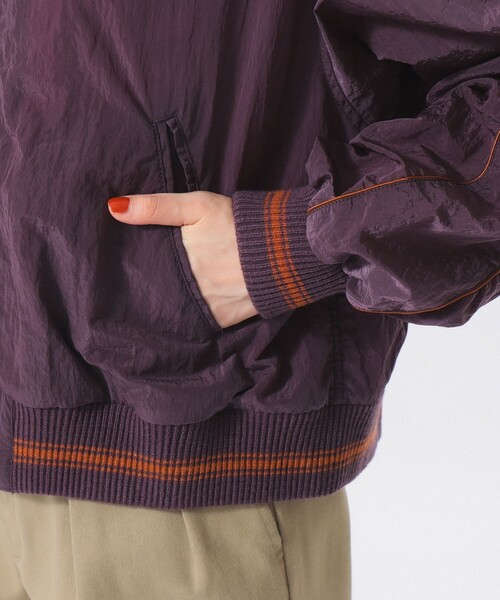 BEAMS BOY（ビームスボーイ）の「バーシティー ブルゾン（ブルゾン・レディース・グレー/パープル・ONE SIZE）」の20枚目の写真