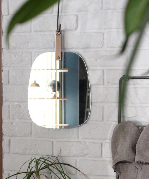 a.depeche ミラー a.depeche old teak mirror M / アデペシュ オールド