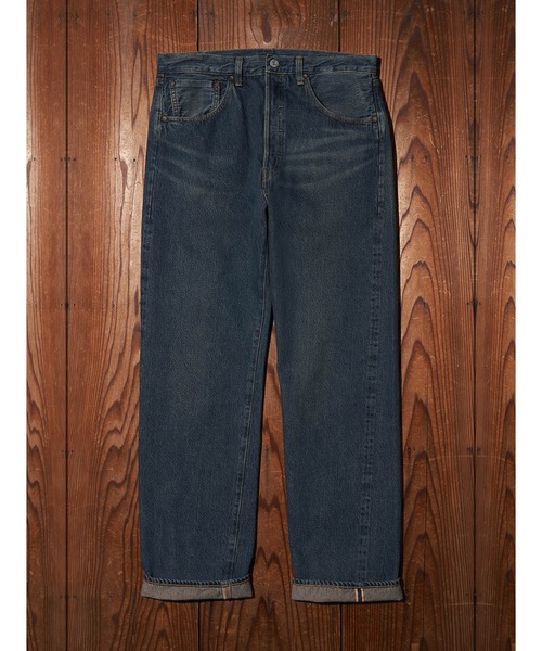 Levi's(リーバイス)の「Levi's/リーバイス LEVI'S(R) VINTAGE CLOTHING 1955 501(R) ジーンズ ミディアムインディゴ(デニムパンツ・メンズ・インディゴブルー・W29 L32/W28 L32/W36 L32/W34 L32/W33 L32/W32 L32/W31 L32/W30 L32)」の5枚目の写真