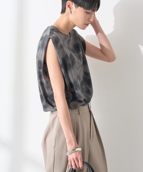 セール】タイダイプリントノースリーブカットソー（Tシャツ/カットソー