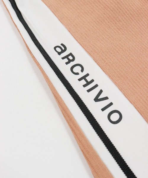 archivio（アルチビオ）の「<LADIES>配色リブプルオーバー（Tシャツ/カットソー・レディース・ベージュ/ブルー/ブラック/レッド・L/M/S）」の22枚目の写真