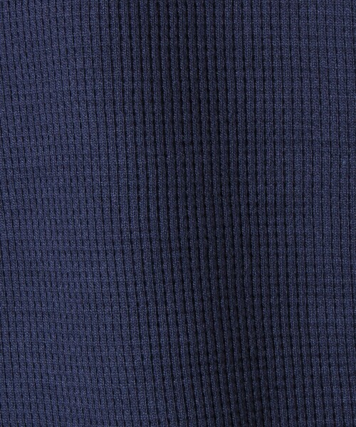 GEVACO（ゲバコ）の「【レイヤードに最適】【GEVACO】ワッフル素材ロングスリーブTシャツ（Tシャツ/カットソー・メンズ・ネイビー/アイボリー/チャコールグレー・M/L）」の19枚目の写真