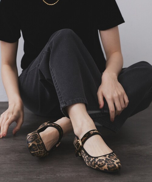 OPAQUE.CLIP(オペークドットクリップ)の「【抗菌防臭加工/ベルト調整可能】メリージェーン(その他シューズ・レディース・ダークブラウン/ネイビー系/ブラック・01/02/03)」の4枚目の写真