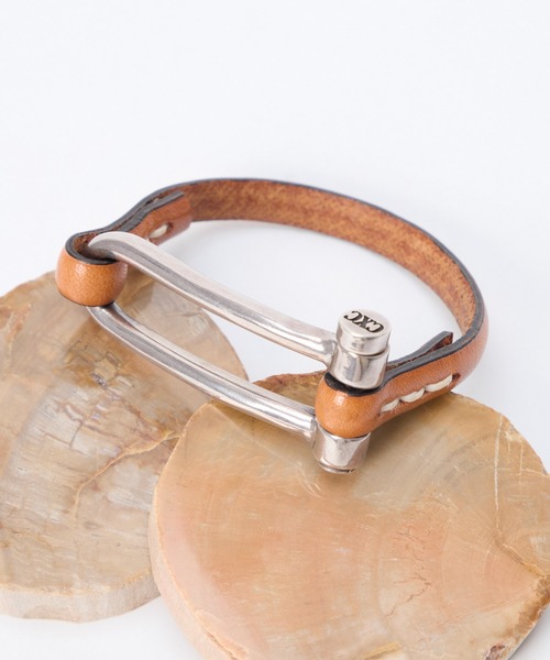 CXC（シーエックスシー）の「【CXC】レザーシルバーブレスレット（ブレスレット・レディース・シルバー・FREE）」の7枚目の写真