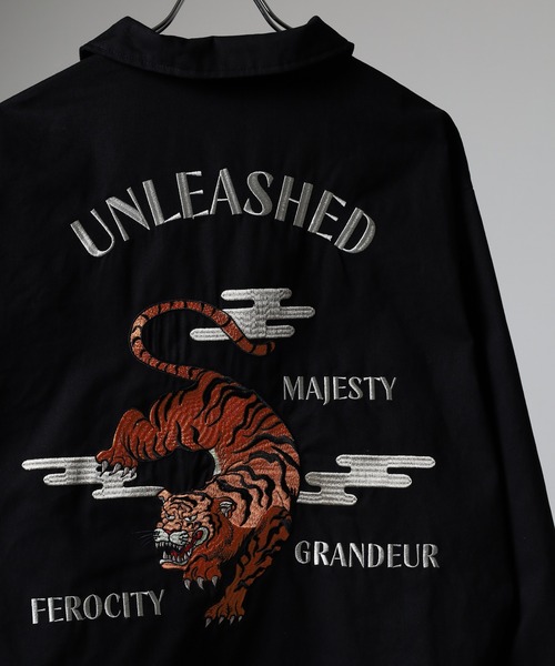 セール】JUNGLESTOTM 虎刺繍スカジャン スーベニアジャケット