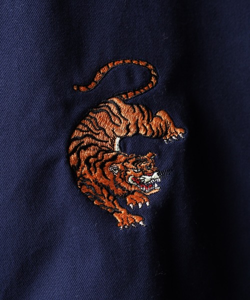 セール】JUNGLESTOTM 虎刺繍スカジャン スーベニアジャケット unisex