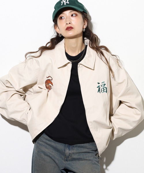Jungle Storm（ジャングルストーム）の「JUNGLESTOTM 虎刺繍スカジャン