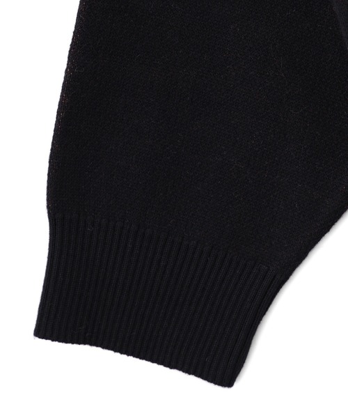 X-girl（エックスガール）の「CHERRY JACQUARD KNIT TOP（ニット/セーター・レディース・ホワイト/ブラック・ONE SIZE）」の12枚目の写真