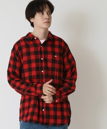 秋服 ヴィンテージテイスト フランネルチェックシャツ ネルシャツ
