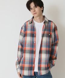 秋服 ヴィンテージテイスト フランネルチェックシャツ ネルシャツ