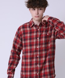 ARCADE（アーケード）の「春服 ヴィンテージテイスト フランネルチェックシャツ ネルシャツ（シャツ/ブラウス）」