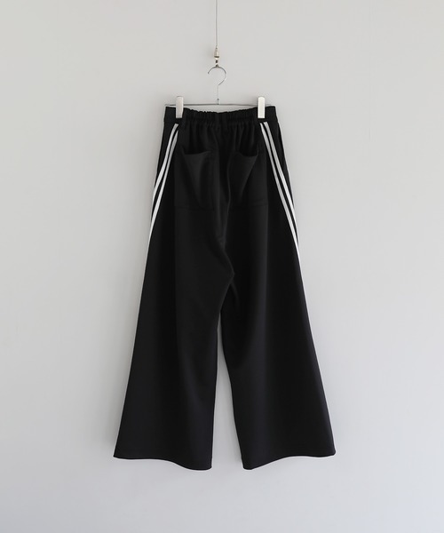 LILL（リル）の「オーバーサイズカーブトラックパンツ（その他パンツ・メンズ・ブラック×パープル/ホワイト/ブラック・M/S/XL/L）」の19枚目の写真
