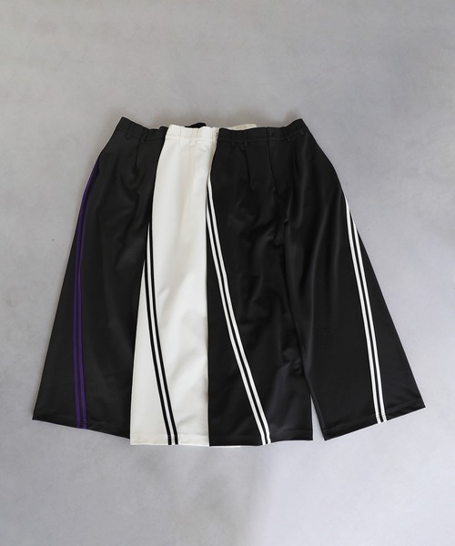 LILL（リル）の「オーバーサイズカーブトラックパンツ（その他パンツ・メンズ・ブラック×パープル/ホワイト/ブラック・M/S/XL/L）」の22枚目の写真