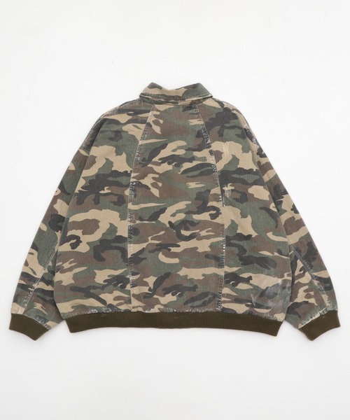 エイジドカモフラフライトジャケット（ミリタリージャケット