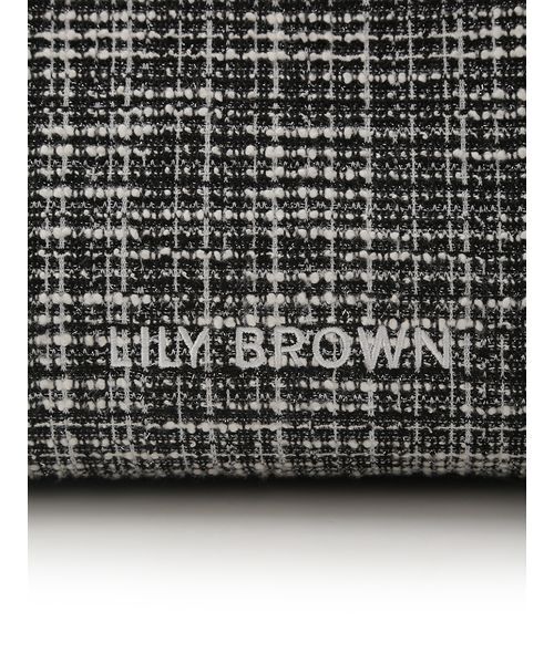 LILY BROWN（リリーブラウン）の「ロゴ刺繍バリエーショントートバッグ（トートバッグ・レディース・ベージュ/アイボリー/ブラック・F）」の8枚目の写真
