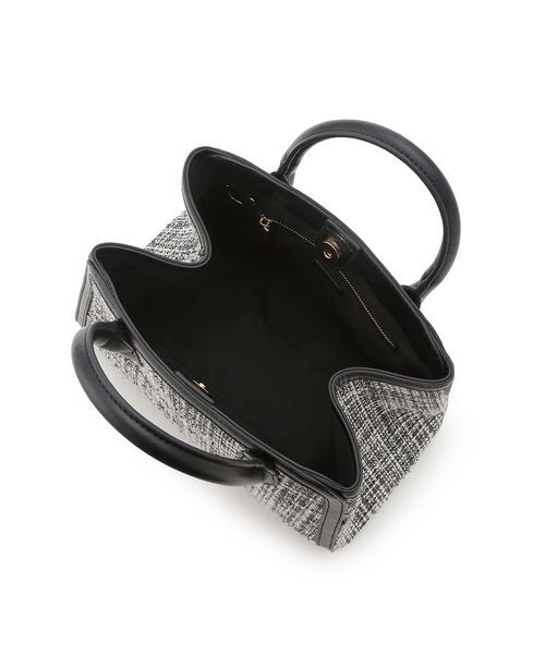 LILY BROWN（リリーブラウン）の「ロゴ刺繍バリエーショントートバッグ（トートバッグ・レディース・ベージュ/アイボリー/ブラック・F）」の9枚目の写真