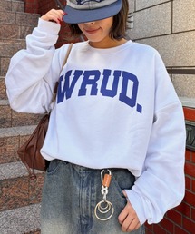 CIAOPANIC TYPY | 【WEB限定】【UNISEX】WRUD.ビッグシルエット裏起毛ロゴスウェット(スウェット)