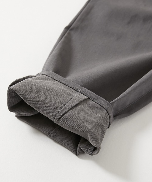 devirock（デビロック）の「よくばりストレッチ ツイル ルーズタックパンツ（チノパンツ・キッズ・ブラック/ダークオリーブ/パープル系/チャコール/ベージュ系/テラコッタ・100cm/110cm/120cm/130cm/140cm/150cm/160cm）」の16枚目の写真