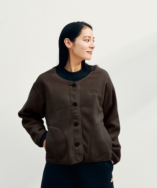 KELTY(ケルティ)の「パフリースカーディガン(その他トップス・レディース・ブラック/ベージュ/モカ/グレー・FREE)」の3枚目の写真