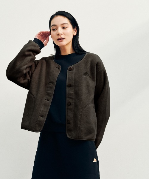 KELTY(ケルティ)の「パフリースカーディガン(その他トップス・レディース・ブラック/ベージュ/モカ/グレー・FREE)」の21枚目の写真