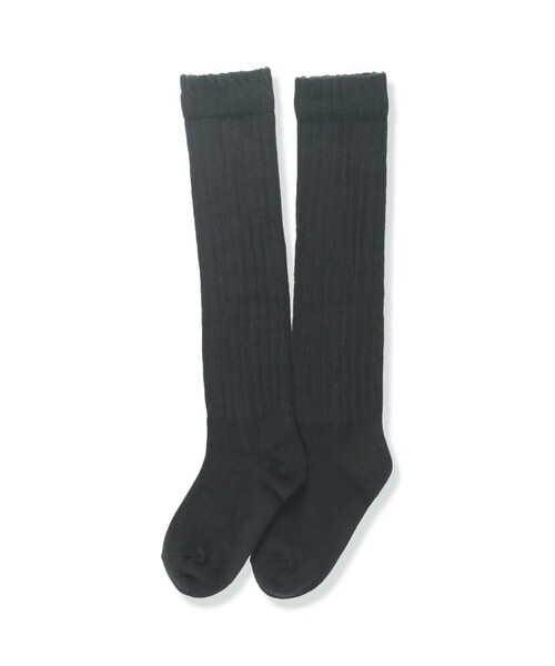 BRANSHES（ブランシェス）の「ルーズソックス（ソックス/靴下・キッズ・ブラック/アイボリー/チャコールグレー・16-18cm/19-21cm）」の5枚目の写真