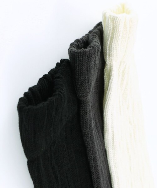BRANSHES（ブランシェス）の「ルーズソックス（ソックス/靴下・キッズ・ブラック/アイボリー/チャコールグレー・16-18cm/19-21cm）」の10枚目の写真