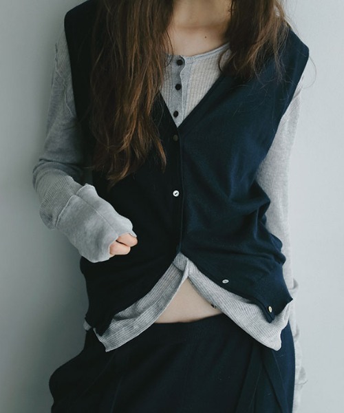 【新品未使用】シアーハイゲージニットカーディガン　etre tokyo シアーハイゲージニットカーディガン(F WHITE): トップス