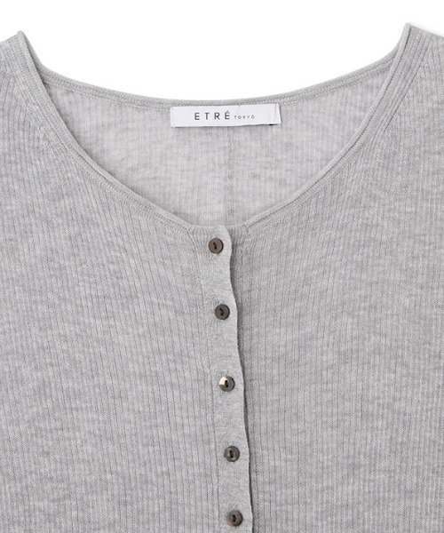 etre tokyo シアーハイゲージニットカーディガン シアーハイゲージニットカーディガン（カーディガン/ボレロ）｜ETRE