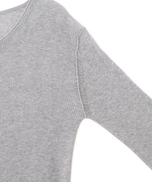 ETRE TOKYO（エトレトウキョウ）の「シアーハイゲージニットカーディガン（カーディガン/ボレロ・レディース・ホワイト/ブラウン/グレー・FREE）」の4枚目の写真