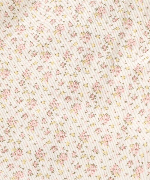 SLAP SLIP（スラップスリップ）の「【お揃い】チェック花柄コーデュロイワンピース+ニットベスト2点セット(80~130cm)（ワンピース・キッズ・ホワイト系その他2/ブラック系その他・110cm/90cm/80ｃｍ/100cm/120cm/130cm）」の14枚目の写真