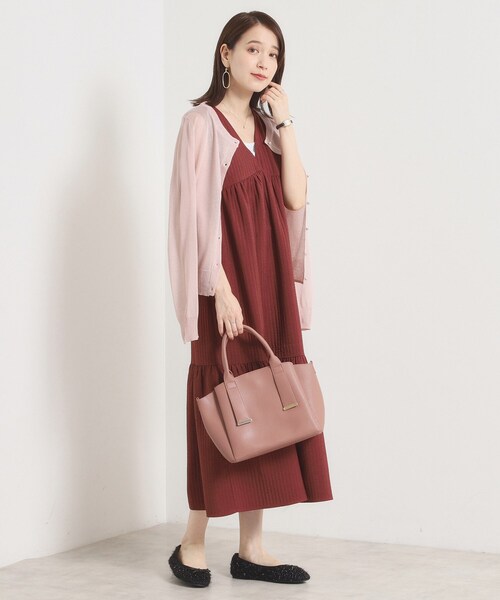 ITS'DEMO（イッツデモ）の「＜かるバッグ＞2WAYトート（ハンドバッグ・レディース・グレー/ナチュラル/ブラック/ピンク系・00）」の18枚目の写真