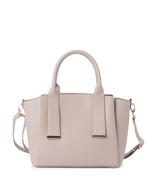 ITS'DEMO（イッツデモ）の「＜かるバッグ＞2WAYトート（ハンドバッグ・レディース・グレー/ナチュラル/ブラック/ピンク系・00）」の21枚目の写真