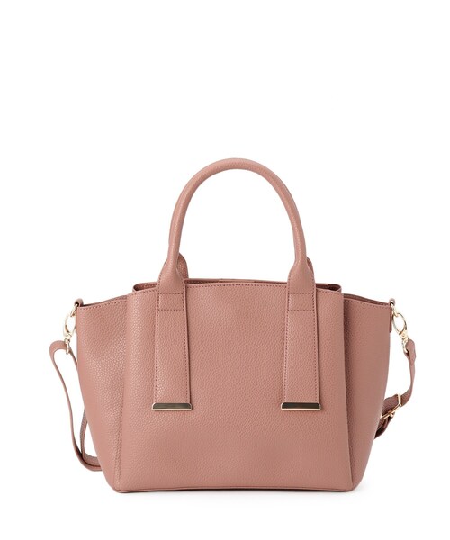 ITS'DEMO（イッツデモ）の「＜かるバッグ＞2WAYトート（ハンドバッグ・レディース・グレー/ナチュラル/ブラック/ピンク系・00）」の22枚目の写真