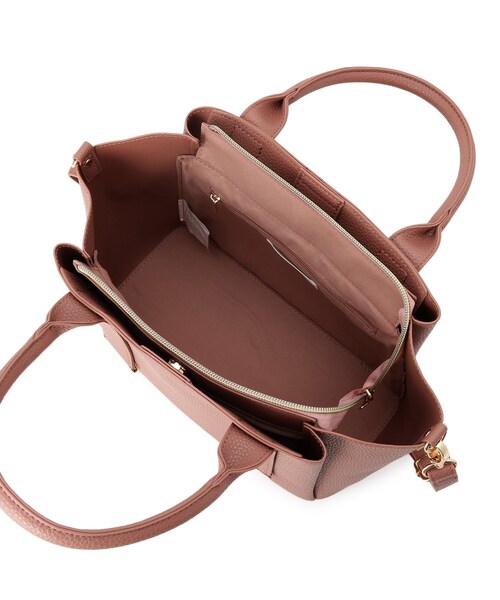 ITS'DEMO（イッツデモ）の「＜かるバッグ＞2WAYトート（ハンドバッグ・レディース・グレー/ナチュラル/ブラック/ピンク系・00）」の14枚目の写真