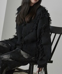 Fringe Design Knit/フリンジデザインニットメンズ 冬服