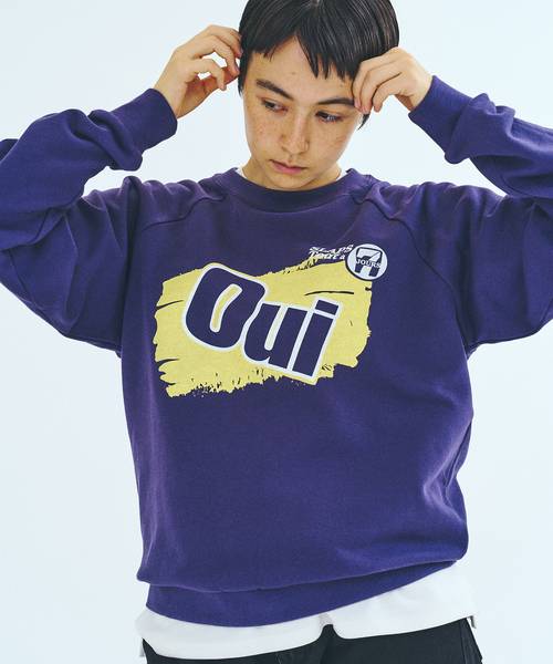 417 EDIFICE（フォーワンセブンエディフィス）の「SLAPS GRAPHIC SWEAT / スウェット（スウェット・メンズ・パープル/ブラック/グレー/チャコールグレー/ブラック系その他・MEDIUM/X-LARGE/LARGE）」の11枚目の写真