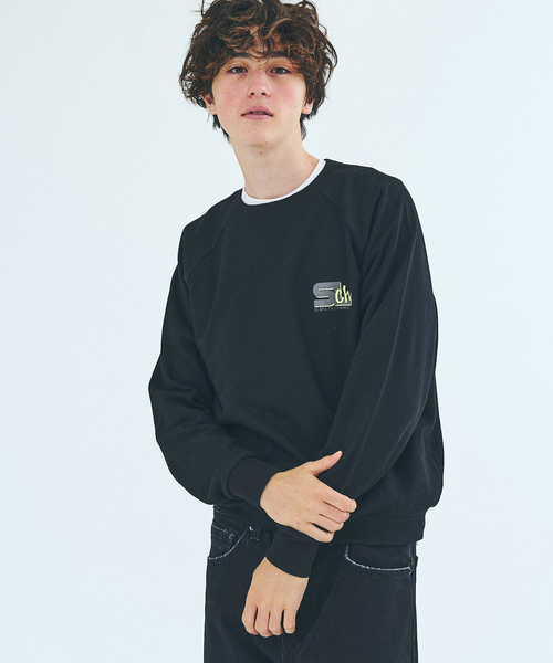 417 EDIFICE（フォーワンセブンエディフィス）の「SLAPS GRAPHIC SWEAT / スウェット（スウェット・メンズ・パープル/ブラック/グレー/チャコールグレー/ブラック系その他・MEDIUM/X-LARGE/LARGE）」の22枚目の写真