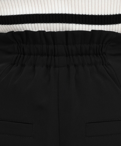 ROYAL PARTY（ロイヤルパーティー）の「スリットショートパンツ（その他パンツ・レディース・オフホワイト/ブラック・FREE）」の8枚目の写真