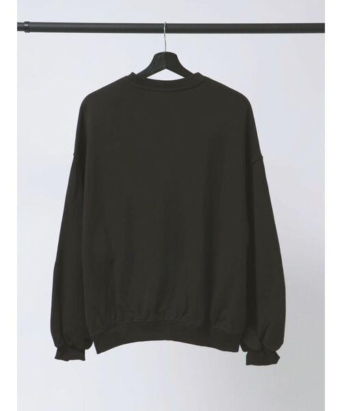 PUMA(プーマ)の「【PUMA】PUMA X ROSE Oversized Crew TR(Tシャツ/カットソー・レディース・ブラック/グレー・MEDIUM/SMALL)」の4枚目の写真