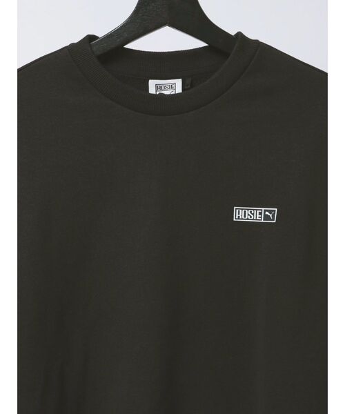 PUMA(プーマ)の「【PUMA】PUMA X ROSE Oversized Crew TR(Tシャツ/カットソー・レディース・ブラック/グレー・MEDIUM/SMALL)」の5枚目の写真