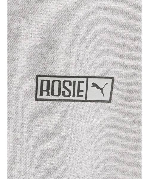 PUMA(プーマ)の「【PUMA】PUMA X ROSE Oversized Crew TR(Tシャツ/カットソー・レディース・ブラック/グレー・MEDIUM/SMALL)」の7枚目の写真