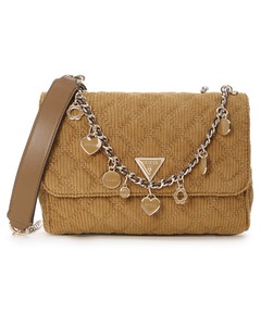 GIULLY Ii 2 Compartment Convertible Flap ショルダーバッグ