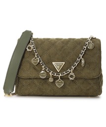 GIULLY Ii 2 Compartment Convertible Flap ショルダーバッグ