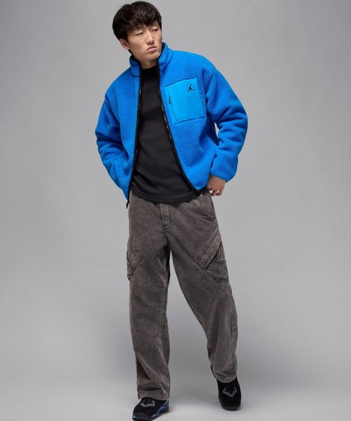 JORDAN BRAND(ジョーダンブランド)の「JORDAN BRAND M J FLT MTNSIDE SHERPA / ジョーダン ブランド ジョーダン FLT MTNSIDE シェルパ / NIKE【SP】(その他アウター・メンズ・ブルー/ブラック・XL/L/M/S/XXL)」の19枚目の写真