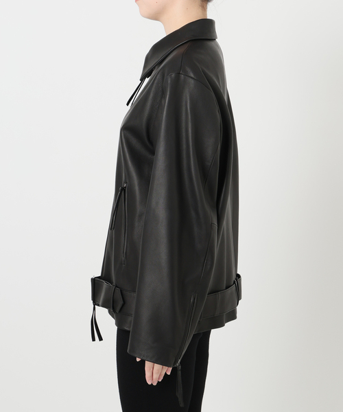 レザージップブルゾン（ライダースジャケット）｜VERMEIL par iena