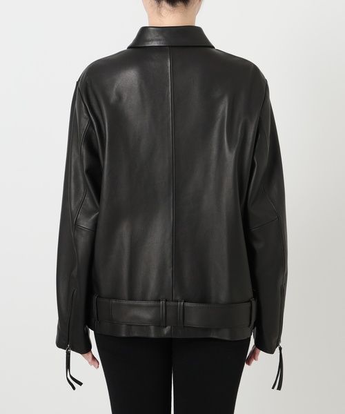 レザージップブルゾン（ライダースジャケット）｜VERMEIL par iena